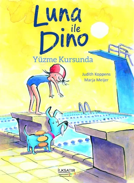 luna ile dino yuzme kursunda